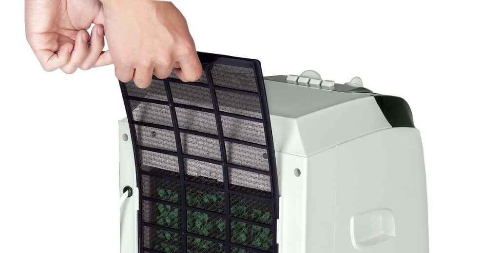 Filtre de climatiseur mobile